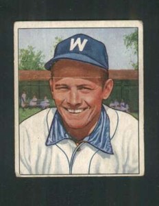 1950 Bowman #54 Gil Coan VG/VGEX Senators 102587 