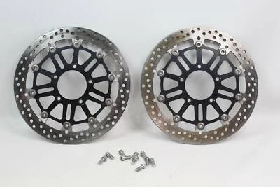 MV Agusta F3 675 11-13 Front Brake Rotors Rotor & Bolts Discs Disc STRAIGHT! - Image 1 of 4