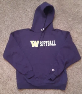 Champion Washington Huskies Softball Hoodie sz M - Picture 1 of 4