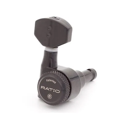 PRL-9721-B0 : Ratio Electric Locking Machine Heads 6 in-line (staggered posts... - Image 1 of 3