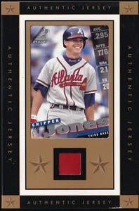 Vintage Distribution 1998 Pinnacle Inside #10 - Chipper Jones Jersey Red - Picture 1 of 1