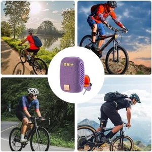 Tragbarer Bluetooth Fahrrad Lautsprecher Wasserdicht FM Radio Subwoofer Outdoor Sport - Bild 1 von 17