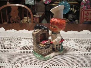 Vintage Goebel Charlot Byj  #76-Boy at the Barbecue Figurine-1971 - Picture 1 of 4