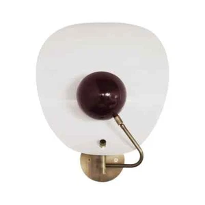 Jenny Large Wall Light Or Sconce in Enamel And Brass by Uhd Lighting For Home - Picture 1 of 10