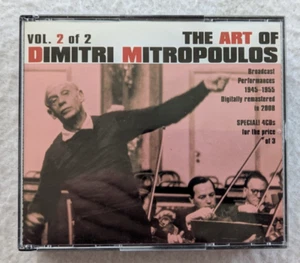 Dimitri Mitropoulos - Art of Dimitri Mitropoulos 2 - 4 CD Set - Foto 1 di 2