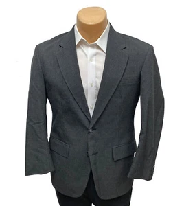 Mens Executive Apparel Charcoal Grey Suit Jacket Sport Coat Made in USA Size 58R - Picture 1 of 4