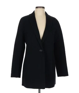 Talbots Black Wool Blazer Classic Double Faced Plush Jacket Women’s Sz 2 - Picture 1 of 14