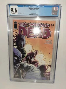 Image Walking Dead #54 Kirkman Cgc 9.6 White Pages - Picture 1 of 3