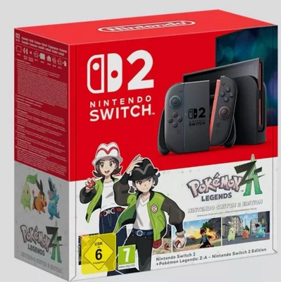 Nintendo Switch 2 + Pokemon Legends Z-A Bundle Console