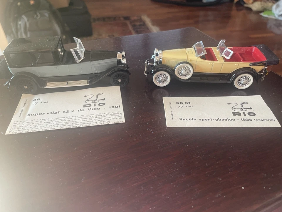 Rio Super Fiat 12v De Ville+ Lincoln Sport Phaeton  - Immagine 1 di 1