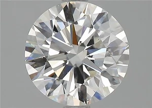 Round 1.76 CT Certificate AGI Natural Mined Diamond Loose E color VS1 clarity - Picture 1 of 2