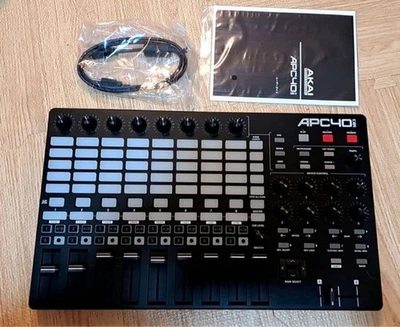 AKAI APC40 MKII MIDI Controller Ableton Live DAW 16 Pads 8 Knobs Faders Unused - Image 1 of 4