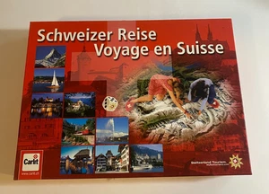 2001 Schweizer Reise Voyage en Suisse Carlit Swiss Travel Board Game Swtizerland - Picture 1 of 5