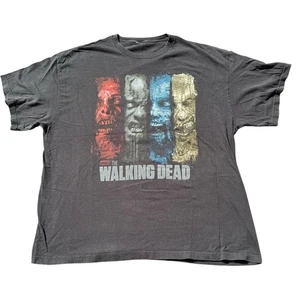 Camiseta gráfica Walking Dead Zombie Faces AMC Horror Show negra XL 2XL - Imagen 1 de 3