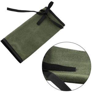 Multiple Pockets Multi-Purpose Roll Up Tool Bag Wrench Pouch Hanging Tool - Picture 1 of 24