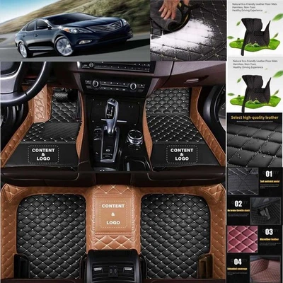 For Hyundai Azera Car Floor Mats Floor Liners Car Carpet Guard Customizable Foto 1 de 4