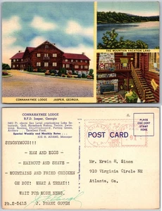 Connahaynee Lodge Jasper GA Postkarte - Bild 1 von 1