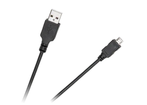 Profesjonalny kabel USB wtyczka microUSB 1m do transmisji danych i ładowania - Zdjęcie 1 z 1