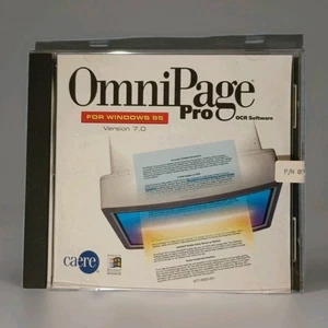 Vintage OmniPage Pro For Windows 95 OCR Software Version 7.0 - Picture 1 of 6