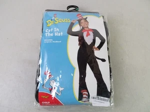 Geist Katze mit Hut Kostüm - Dr. Seuss inspiriertes Outfit - Kinder groß 12-14 - Bild 1 von 4