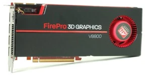 AMD/ATI Firepro V8800 4x Dp (UHD) 2 GB 1600 Core 2.64 Tf 100-505603 - Picture 1 of 3
