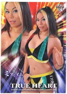 Mia Yim (REINA×WORLD) - 2013 BBM Women's Pro-Wrestling Trading Cards - Picture 1 of 3
