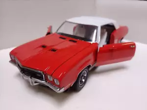 Modellino auto Sunstar 1/18 Buick Skylark GS Cabrio 1972 ROSSO pressofuso - Foto 1 di 6