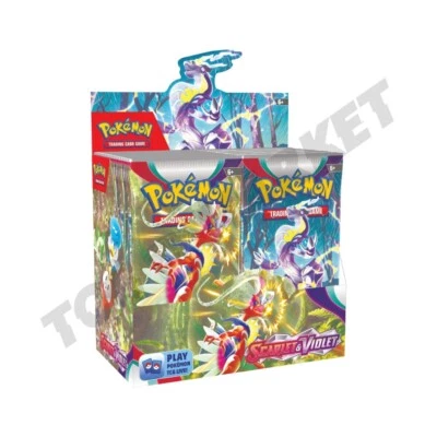 TOY MASTER Pokemon TCG: Scarlet & Violet Factory Sealed Booster Box SV01
