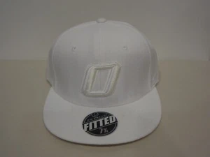 Vintage NCAA Ohio State Buckeyes Fitted 7 1/4 Hat 90s Zephyr NEW NWT Whiteout - Picture 1 of 4