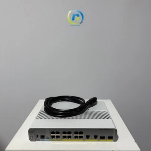 Cisco Catalyst WS-C3560CX-12PC-S Gigabit SWITCH 12GE POE+ 1-YEAR WARRANTY - Picture 1 of 4