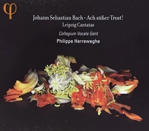 Signed by PETER KOOIJ Bach Leipzig Cantatas Herreweghe Phi Outhere CD Signiert - Bild 1 von 3