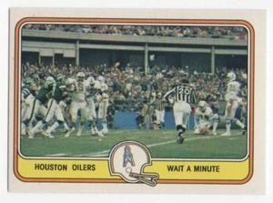 Tarjeta de fútbol americano Fleer Team Action Houston Oilers 1981 #21 - envío gratuito - Imagen 1 de 1
