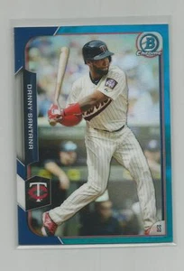 2015 Bowman Chrome DANNY SANTANA Blue Refractor 014/150 - Picture 1 of 1