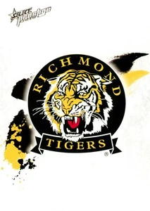 2010 RICHMOND TIGERS AFL Card CLUB LOGO Prestige - Picture 1 of 2