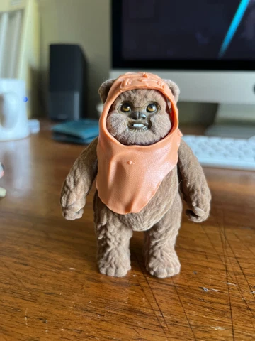 Wicket The Ewok 4" Star Wars 2016 Forces of Destiny Action Figure Flocked Hasbro Cover