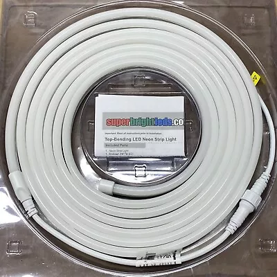 NEON LED STRIP LIGHTS - SIDE BEND NEON FLEX - IP65 - 24V - 5M - WARM WHITE - Image 1 of 4