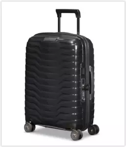 NWT Samsonite Proxis Global Carry-On Spinner Suitcase with USB Port BLACK 141845 - Picture 1 of 16