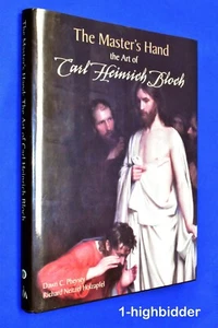Masters Hand Art of Carl Heinrich Bloch 1st Ed HCDJ Hardcover Pheysey LDS Mormon - Picture 1 of 12