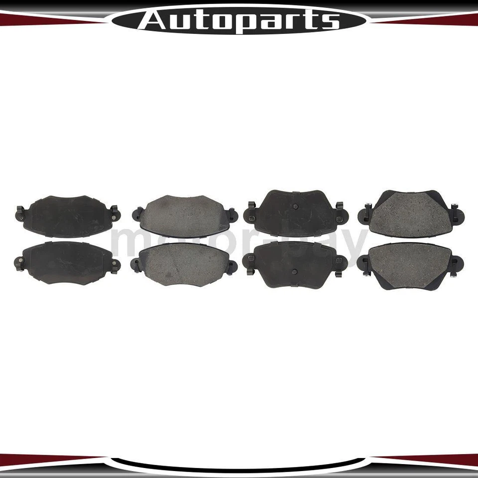 Pastillas de freno delanteras y traseras de cerámica para Jaguar X-Type 2004 2003 2002 2001 Foto 1 de 4