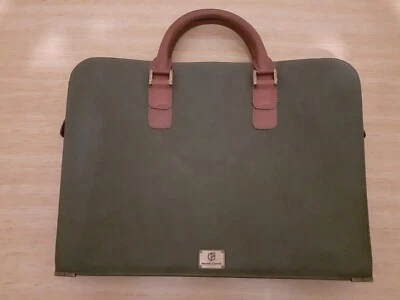 borsa 24 ore uomo usata in pelle, marca Nazareno Gabrielli, dimensioni 42x31 cm - Immagine 1 di 4