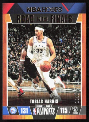 2019-20 Panini NBA Hoops Tobias Harris Road to the Finals Round 1 /2019 #17 - Image 1 of 2