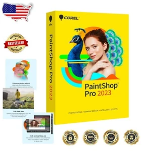 PaintShop Pro 2023: Versatile Photo Editing & Graphic Design Software (PC Key) - Picture 1 of 11