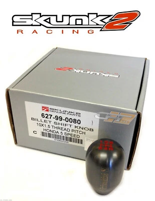 Perilla de cambio ponderada Skunk2 5 velocidades Honda/Acura 100 % genuina 440 gramos 627-99-0080 Foto 1 de 4