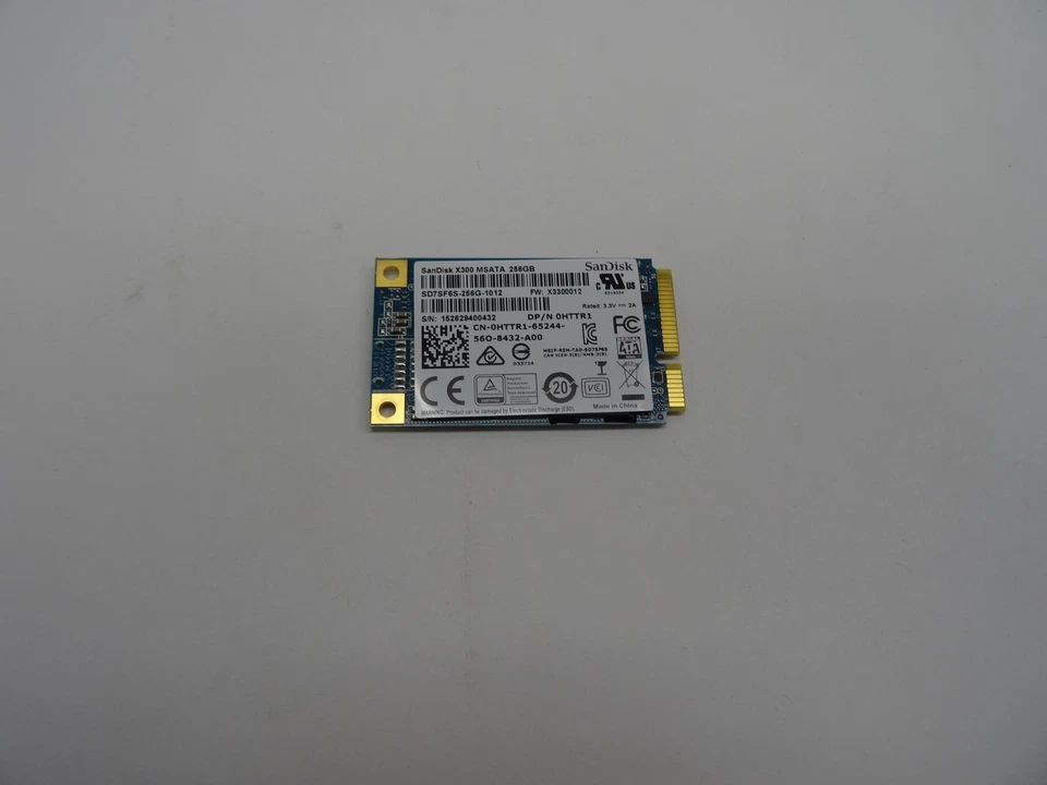 DELL 0HTTR1 256GB SSD M.2 MSATA 6G - Image 1 of 1