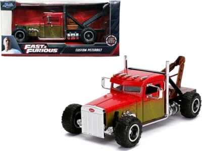 Jada 1:24 Fast & Furious Hobbs & Shaw's Custom Peterbilt Truck 32089 Diecast Car - Image 1 of 4