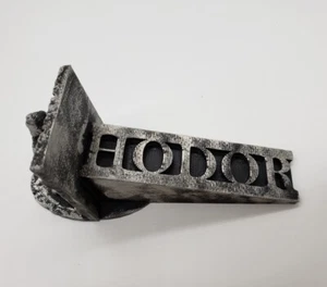 HODOR Door Stay Door Stop (3D Printed And Painted Silver) Game Of Thrones - Picture 1 of 6