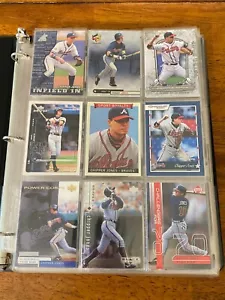 Chipper Jones - Lote de tarjetas de béisbol libro de 109 - Sin duplicados - ¡¡Gran variedad!!! - Imagen 1 de 14