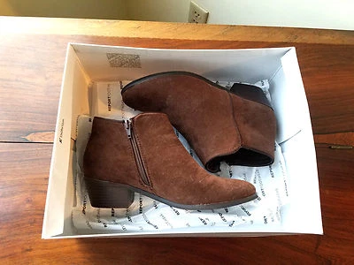 Botas de mujer Reneeze marrón gamuza Beauty-03 talla 8 H con buzón de informes (nuevas sin etiquetas) Foto 1 de 4