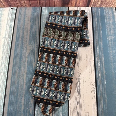 Corbata en punta de cachemira de Mickey Mouse de Walt Disney Co para hombre Foto 1 de 4