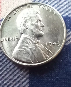 *Centavo de trigo de acero 1943 sin errores DDO DDR "L" toca borde, sin circular* - Imagen 1 de 10